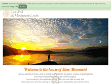 Tablet Screenshot of casa.movimentolento.it